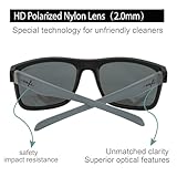 INFI Fishing Polarized Sunglasses for Men Driving Running Black Glasses UV400 Protectiont