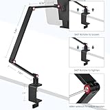 Purboah Tablet Stand Holder for ipad,Portable Monitor Stand Holder 15.6'',16'',Desk Mount with 360°Rotate Base,Fits for 4.7-16" Phone,Kindle,Fire HD,Nintendo Switch