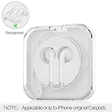 pzoz Earbuds Case Compatible for Apple iPhone/iPad/iPods EarPods, Earphones Cord Organizer Cover Wired Manager Holder Wrap Winder Mini Storage Carrying Cable Management