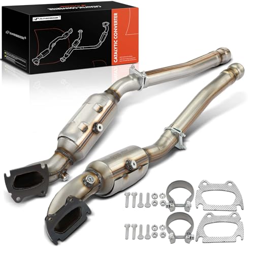 A-Premium Left and Right 2-PC Catalytic Converter Kit Direct-Fit Compatible with Jeep Grand Cherokee & Dodge Durango, 2013-2019, 3.6L, EPA Compliant, Replace# 68037894AE, 68036556AE