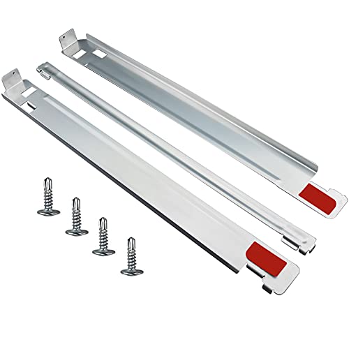 KSTK1 27-inch Laundry Stacking Kit Replacement for LG Washer & Dryer - Solid Metal with Chrome Coated by Funmit