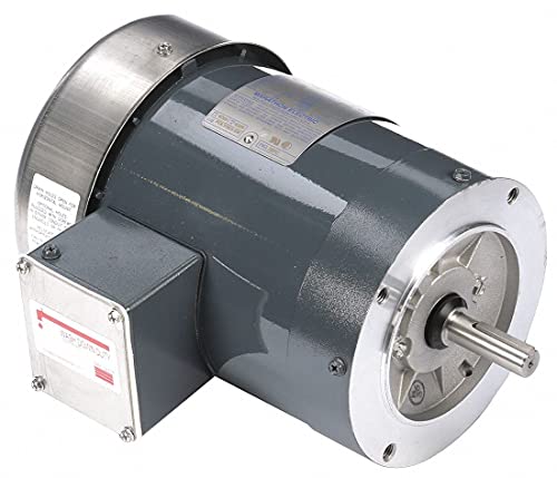 Marathon 3/4 HP Car Wash Motor, 3-Phase, 1725 Nameplate RPM, 230/460 Voltage, 56C Frame - 5K49MN4620