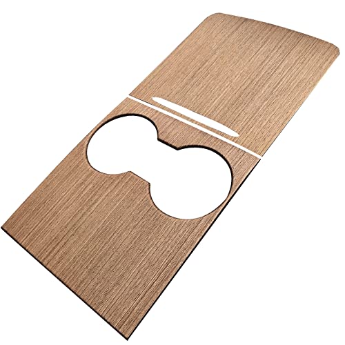 leeogench Real Wood Made for Tesla Model 3 Model Y Accessories Center Console Cover Interior Decoration Wrap Kit Tesla Model 3 Model Y 2021-2024 Open Pore