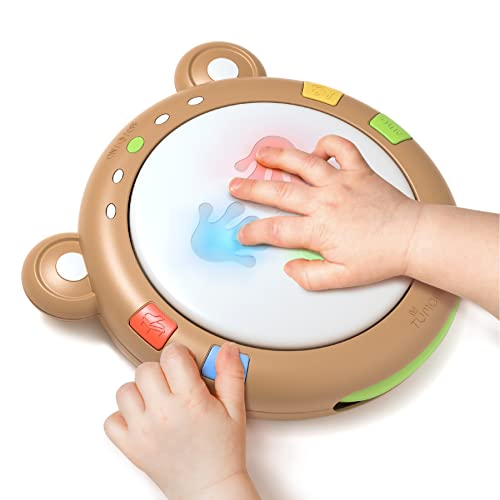 Baby Musical Toy, TUMAMA Electronic Drum Instruments with Light and Sound, Early Educational Development Songs Gift for Infants, Toddlers, Boys, Girls