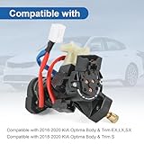 81900-D5B00 Ignition Lock Switch Assembly with 2 Keys Compatible with 2016-2020 KIA Optima Ignition Lock Housing Cylinder Replace# 81900D5B00 81905-D4120 81991-35240