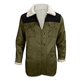 Men's Faux Shearling Sherpa Lined Overcoat Retro Faux Suede Trench Coat Notched Collar Pea Coat Button Down Outerwear abrigos para hombre de invierno con calentador