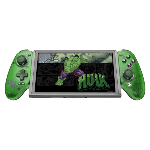 GameSir G8 Plus Bluetooth Mobile Game Controller for Switch & iOS & Android & Tablets, Wireless Gamepad – Hall Effect Joysticks & Triggers Fit For PlayStation, Steam Link,PUBG MOBILE, Call of Duty (G8 Plus Hulk Edition)