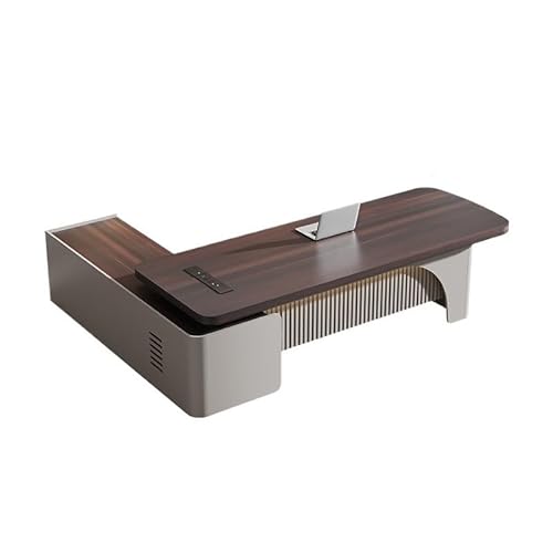 AOTPA Mesa De Escritorio para Computadora Atmospheric Modern Office Furniture President Manager Director Leader Desk Study Desk for Bedroom(1.8m)