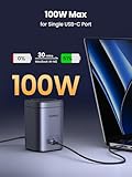 UGREEN 100W Charging Station 4-Port, Qi2 Certified 15W Foldable Charger, MagSafe Wireless Charger Stand for iPhone 16/15/14/13/12, AirPods Pro, MacBook Pro, Galaxy S24 and More