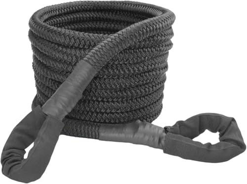 1" x 30 ft Heavy Duty Kinetic Recovery Tow Rope for Trucks, SUVs, Cars, Jeeps, Offroad Vehicles, ATVs, UTV, Snowmobiles and Tractors
