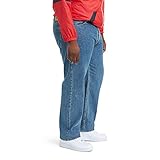 Levi's Men's 505 Regular Fit Jeans (Also Available in Big & Tall), Medium Stonewash, 34W x 32L