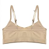 Popular Crop Cami Training Bras Pack for Girls. Seamless Bra Removable Padding Basics L