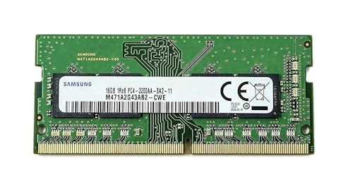 Samsung SODIMM 16GB PC4 3200 DDR4 1Rx8 M471A2G43AB2-CWE Laptop Notebook RAM Memory for Dell HP Lenovo
