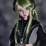 CALEMBOU BJD Dolls with Clothes, 17.5-inch Euro-American Style Ball Jointed Doll, 1/4 Cute Collectable Anime Figure Dress Up Doll for Gifts (Zhaoyan-45cm)