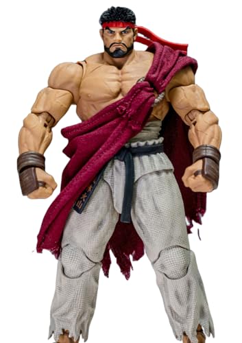 HiPlay Storm Toys Collectible Figure Full Set: RYU - Street Fighter 6, 1:12 Scale Miniature Action Figurine CPSF28