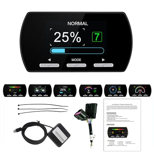 Throttle Response Controller 9 Drive Modes Smart Electronic Racing Accelerator Compatible with Chevy Silverado, Suburban, Tahoe, GMC Sierra, Yukon, Cadillac Escalade (867-Upgrade)