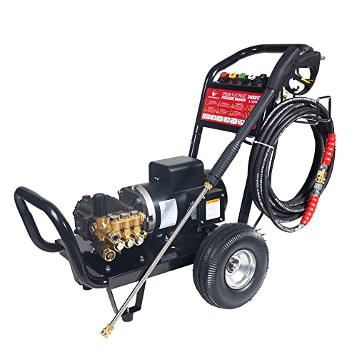 Canpump Electrojet CR5000: 2500 psi, 2.9 US gpm, 5 hp Electric Pressure Washer 240 V, Total Stop System