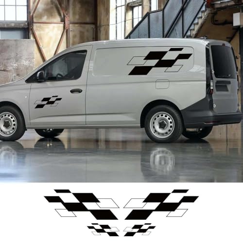 4PCS Car Stickers,for VW Caddy MK1 MK2 MK3 MK4 4 3 2 Maxi Kombi Camper Van Graphics Vinyl Decals Tuning Accessories