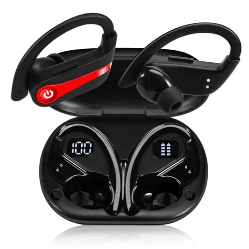 Wireless Earbuds for vivo NEX 3S 5G with Immersive Sound True 5.0 Bluetooth Over The Ear Sport Headphones - includes A Charging Case - Stereo Calls Touch Control IPX7 Sweatproof Deep Bass