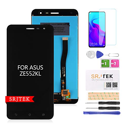 Screen Replacement for Asus Zenfone 3 ZE552KL Z012DE 5.5 LCD Display Touch Digitizer Glass Panel Full Assembly (Black)