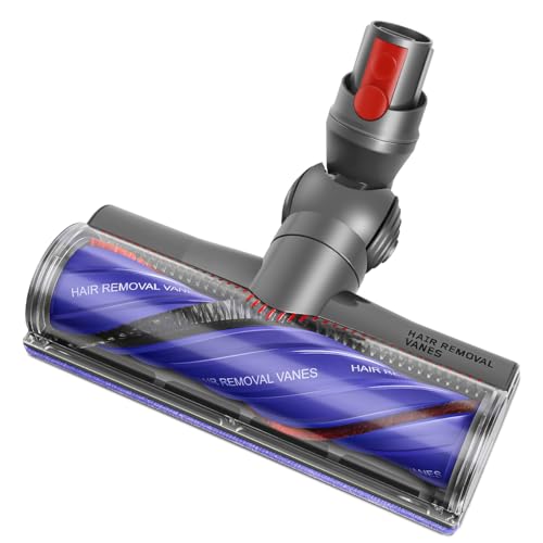 FUNTECK Motorized Brush Head for Dyson V12 Detect Slim, Anti-Tangle Motorbar Vacuum Attachment, Ideal for Carpets Rugs and Smooth Hard Floors