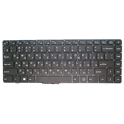 Laptop Keyboard for Teclast F7 14.1' Russian RU Black NO Frame Empty 4 Needles