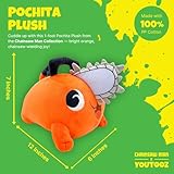 Youtooz Pochita 1FT Plush, Official Licensed Plush from Anime Chainsaw Man by Chainsaw Man Pochita Collection