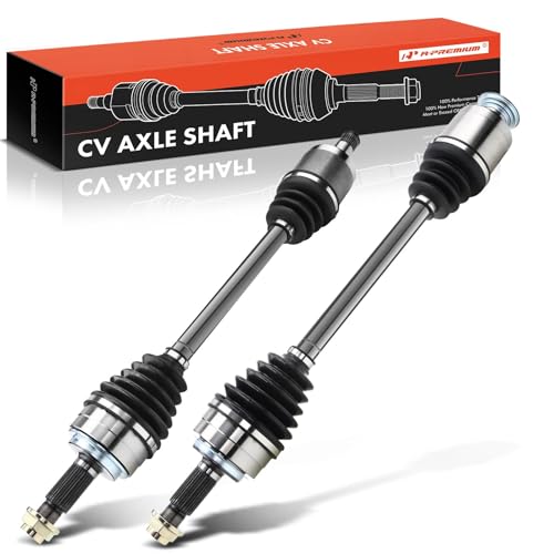 A-Premium Pair (2) Front CV Constant Velocity Axle Shaft Assembly Compatible with Honda Odyssey 2005-2006 V6 3.5L, Driver and Passenger Side