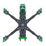 FPV Drone Frame kit,Carbon Fiber 5 Inch Support,225mm Wheelbase,Compatible with DJI O3 Air Unit,for RC Racing Drone Freestyle Drone Flying (SFX5 X Type)