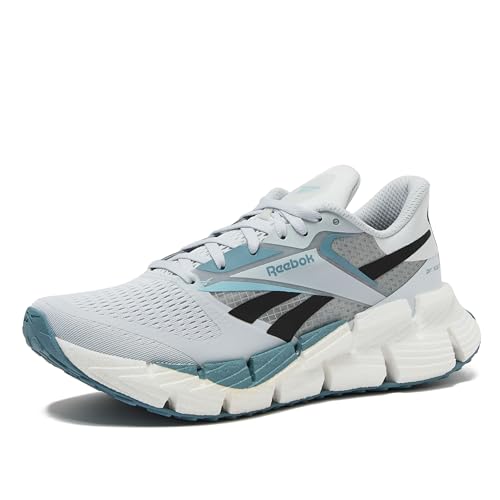 Reebok Floatzig Running Shoes for Women, Moonstone/Soft Slate/Black, 7.5