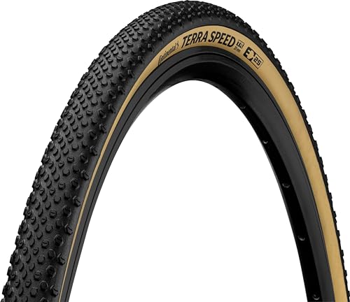 Gravel & CX Tires Terra Speed 700 x 35 Cream Sidewall Fold Protection TR + Black Chili