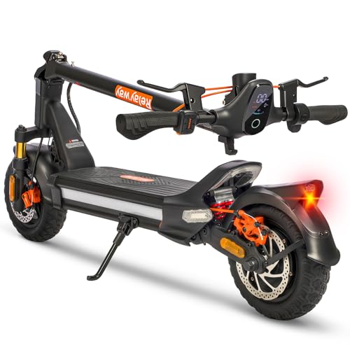 Off Road Electric Scooter Long Range, Fast Electric Scooter 30 Mph Speed, 300 lb Capacity & Dual Suspension