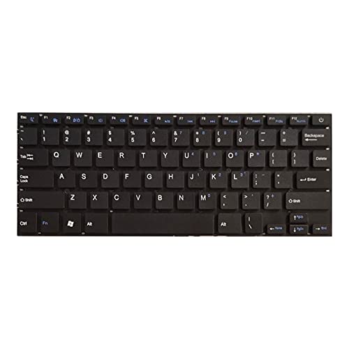 GRABLOOM US Laptop Keyboard for for Smartbooks 141A 141A01 141A02 141A03 141C 141C2 141C01 PC101 PC102 YX-K2000 Keypad Replaces Laptop Keyboard