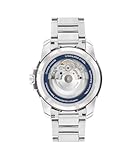 Movado Bold Verso Automatic Men's Luxury Watch - Swiss Self-Winding Movement, Stainless Steel Bracelet, Water Resistance 100 Meters (10ATM) - Classic Mechanical Timepiece - Gift for Him - 43mm