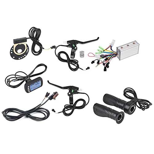 DAUERHAFT 24V/36V 250W/350W Motor Brushless Controller, LCD Panel Kit, for E Electric Scooter