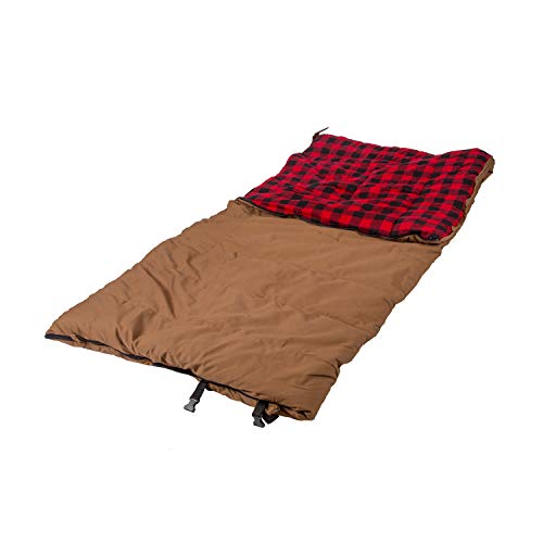 Stansport 6 lbs. Grizzly Sleeping Bag (529-100), 81" L x 39" W, Brown