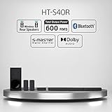 Sony HT-S40R 5.1ch Home Theater Soundbar System,black