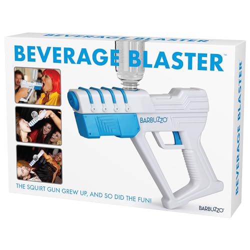 Funwares 6oz Shot Glass Adult Beverage Blaster, 100% Food-Safe Party Sprayer, Leak-Resistant & Mess-Free, Group Game Gift for White Elephant, Backyard or Pool Fun for Splashy Party Fun