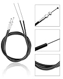 330-9371 Parking Brake Cable Kit Fit for Wilwood 110" Long Cables with a 97" Long Sheath, Universal Emergency Brake Cable Repair Kit