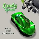 LiME LiNE Green Candy Concentrate, Automotive Solvent Based Transparent Paint over Pearls, Metal Flake and Metallics (1 Pint)