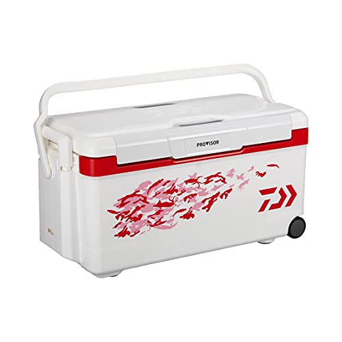 Daiwa IM 3500 Provider Trunk HD II Cooler Box, Red, 7.8 gal (35 L), Styrofoam