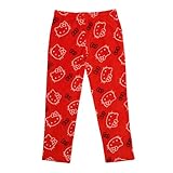 Hello Kitty Red Plush Women's Pajama Pant-XL