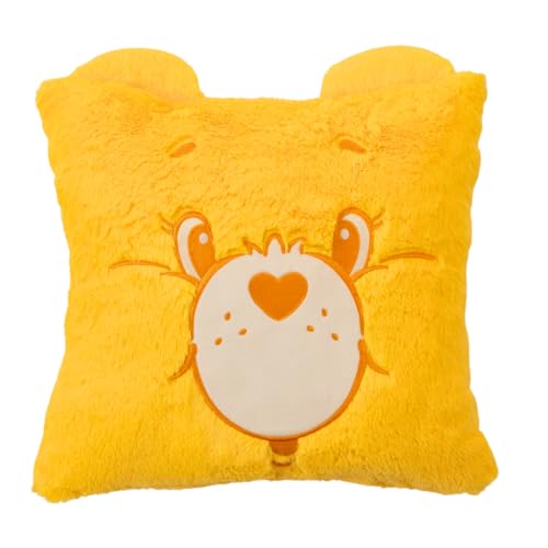 Franco Bedding Super Soft Plush Decorative Throw Cuddle Pillow (100% Officially Licensed Product), One Size, Care Bears Funshine Bear