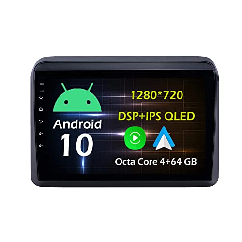9'' 4+64GB Android 10 in Dash Car Stereo Radio Fit for Suzuki Ertiga 2018 19 20 GPS Navigation Head Unit Carplay Android Auto DSP 4G WIFI Bluetooth