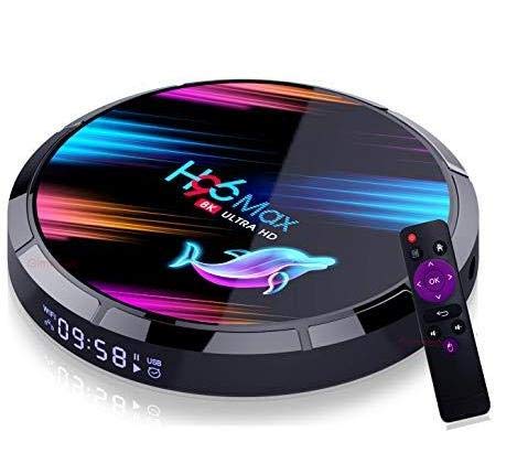 4GB 128GB TV Box Android 9.0 H96 Max X3 Android TV Box Amlogic S905X3 64-bit Quad core A55 CPU G31 GPU Support 2.4G/5G Dual Wifi/1000M LAN/BT 4.0/USD3.0/H265/HD2.1/3D 4K/8K Smart TV Box