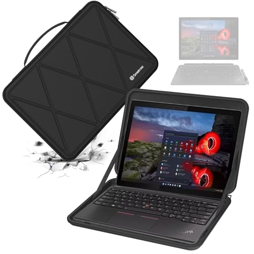 Smatree Hard EVA Protective Sleeve Case Compatible for 11.6 inch Lenovo 500e/500w/300w Gen 3/2, Lenovo 300e Gen2/3/Chromebook 2nd Gen, for 12.3 inch ThinkPad X12 Detachable Sleeve (X8016)