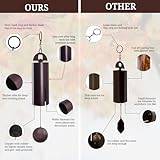 ASTARIN Wind Chimes for Outside Deep Tone Heroic Windbell Deep Resonance Serenity Bell Outdoor Decor for Patio,Yard,Porch,Garden