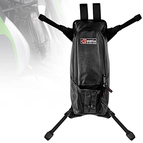Sresk Center Seat Storage Bag Between Seat BagTool Pouch Compatible With Kawasaki KRX 1000 Teryx 4 Mule (Black)