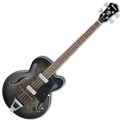 Ibanez Artcore AFB200 Hollowbody Bass - Transparent Black Sunburst