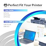 125A Toner Cartridges 5 Pack (2B/1C/1M/1Y) Replacement for HP 125 CB540A CB541A CB542A CB543A for Color CP1215 CP1518ni CP1515n CM1312nfi CM1312 MFP Printer